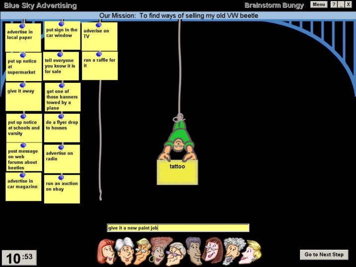 Brainstorm Bungy Screenshot